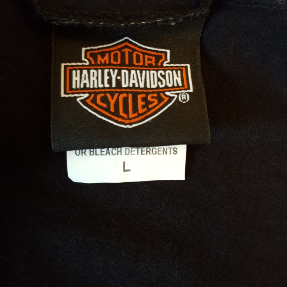 Harley-Davidson Rhinestone Shadow Tank Top - Picture 8 of 9